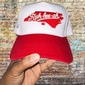 Rah-lee-ah™ Mid-Profile Dad Hat — State Red / White